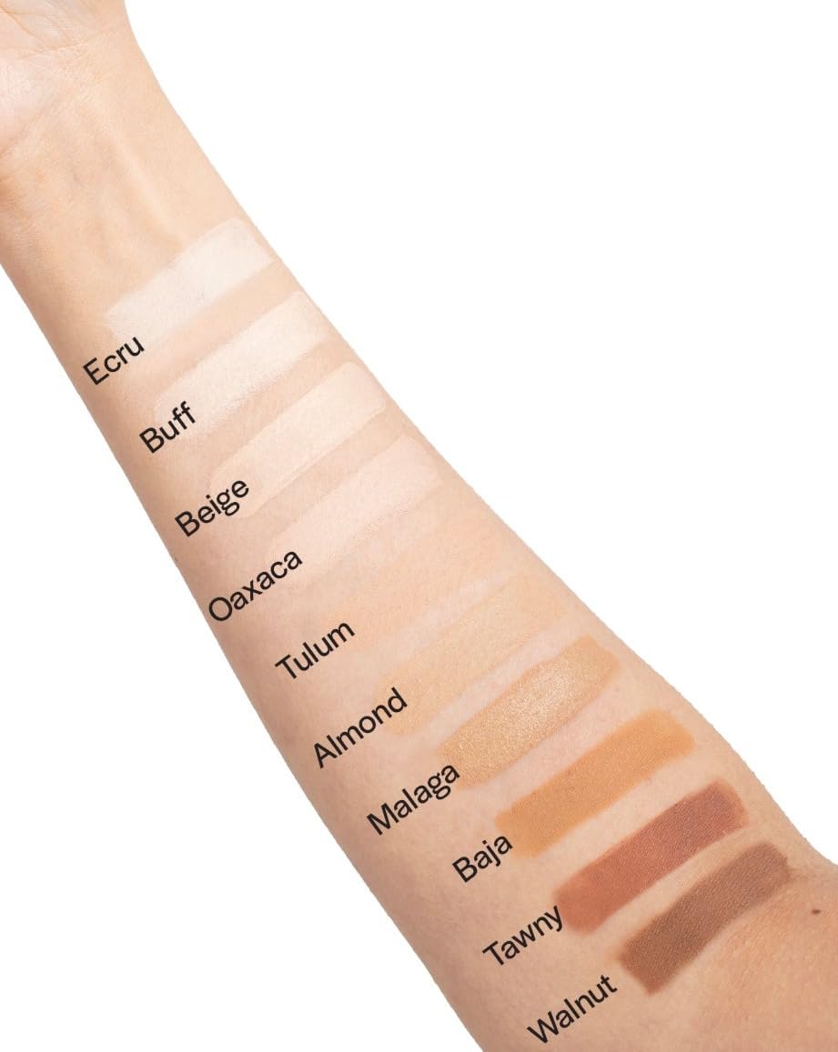 Completely Covered Creme Concealer (Tulum) By AU NATURALE COSMETICS | Weightless, Creaseless Perfection | Vegan, Gluten-Free | Ethically Crafted with Meadowfoam Seed Oil for Full-spectrum of Color