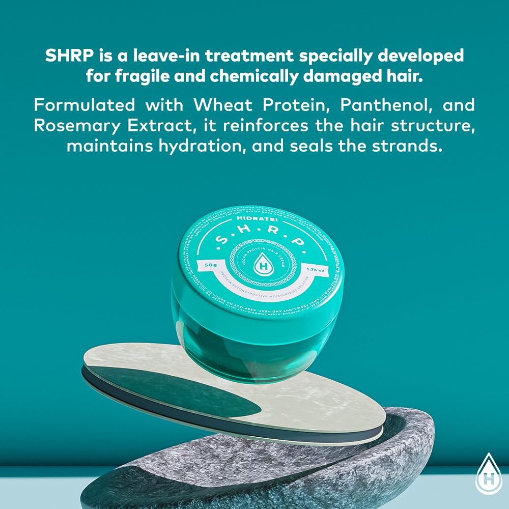 Brazilian Beauty Hair Protein Cream | Deep Hydration | Fortified Hair Strenght | Rebuild Strands With Water Retention | Moisturize and Shine | 1.76 Oz.