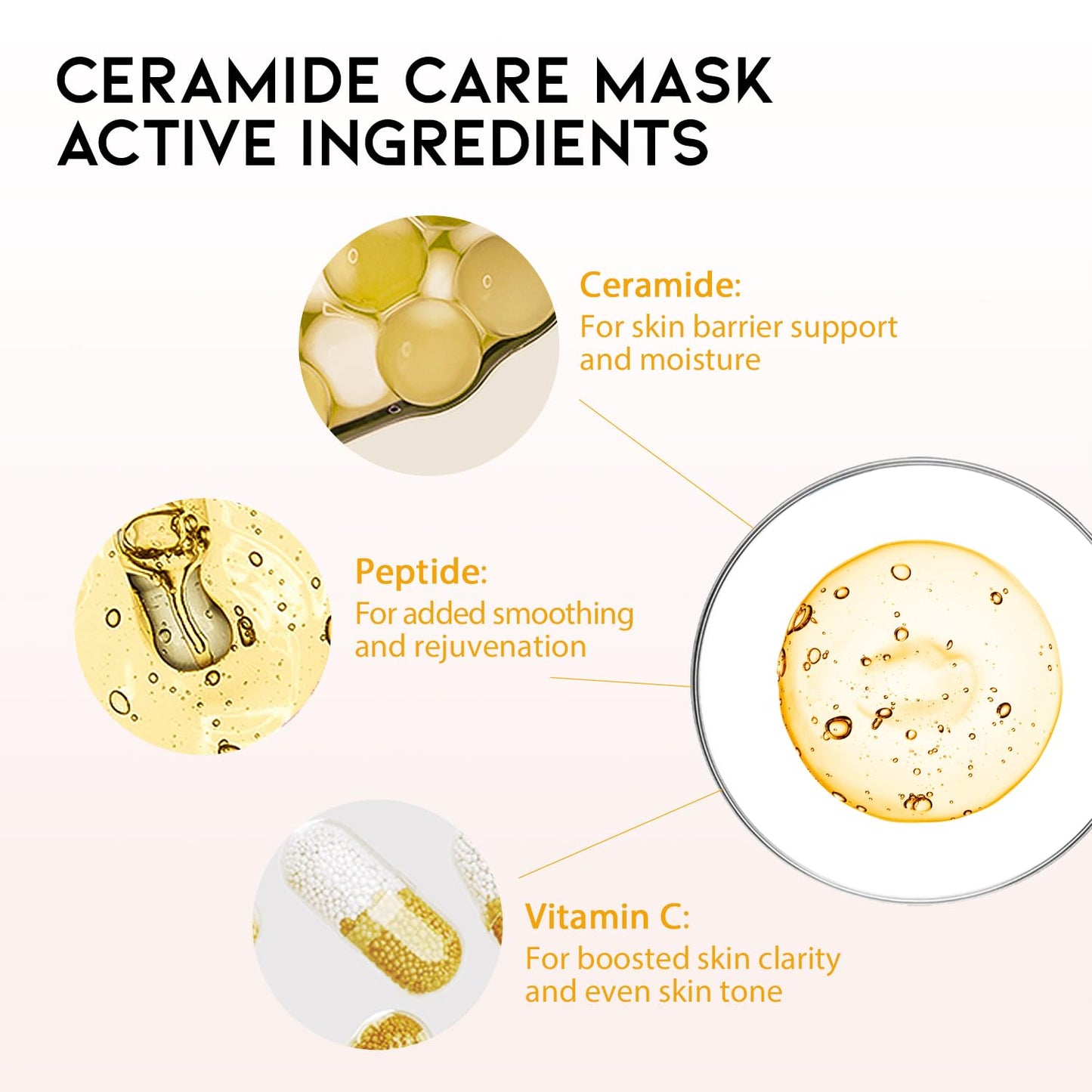 Hydrating Soothing Sheet Masks Gift Set for Skincare, Korean Vegan Sheet Mask for Dry, Sensitive Skin, Calming, Smoothing, Brightening, Collagen, Ceramide, Cica, Hyaluronic Acid 30EA