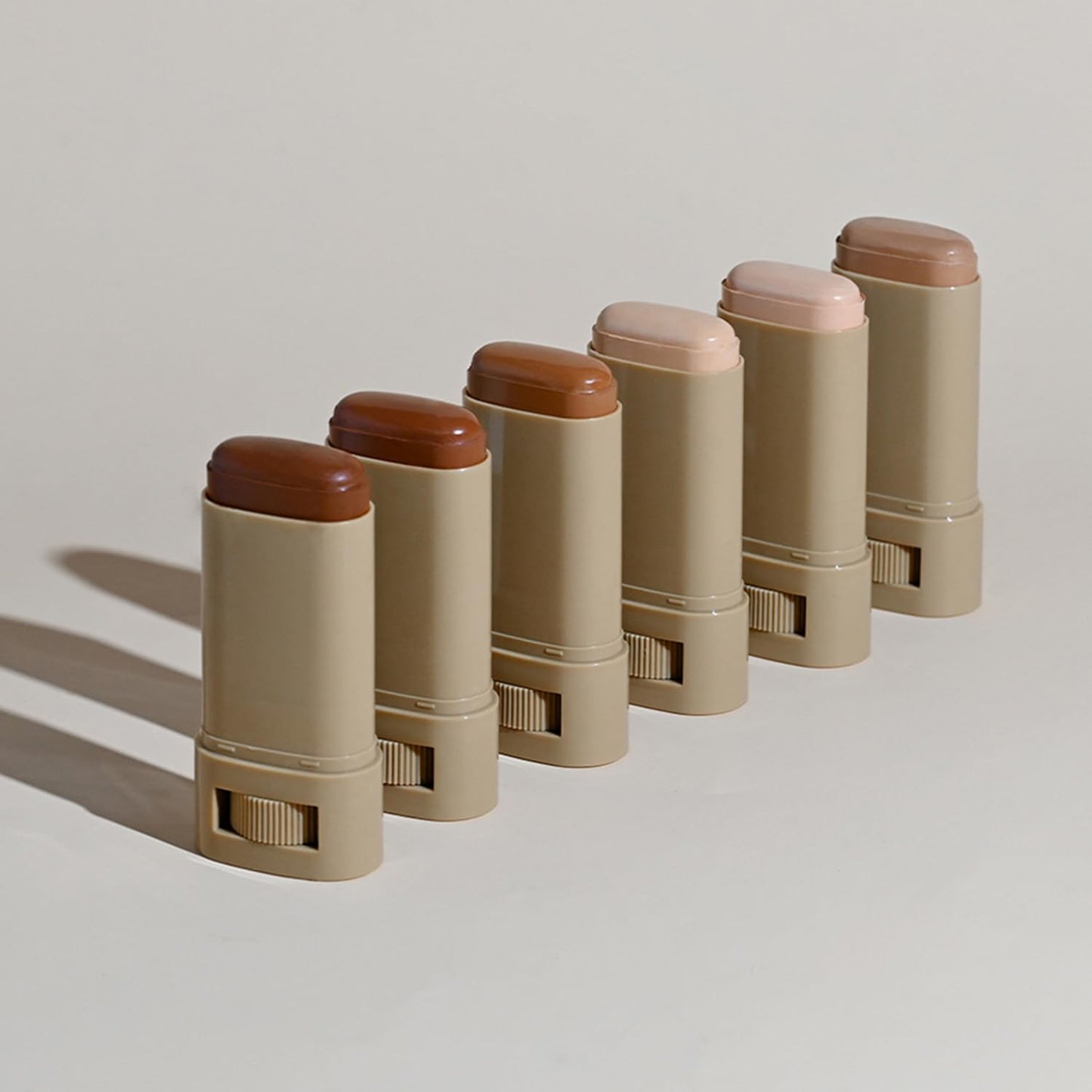 Foundation Stick - Skin Tint & Contour Stick, Serum-Boosted Beauty Balm, Buildable Coverage, Natural Finish, Long-Lasting Wear, For Many Skin Tones (04#)