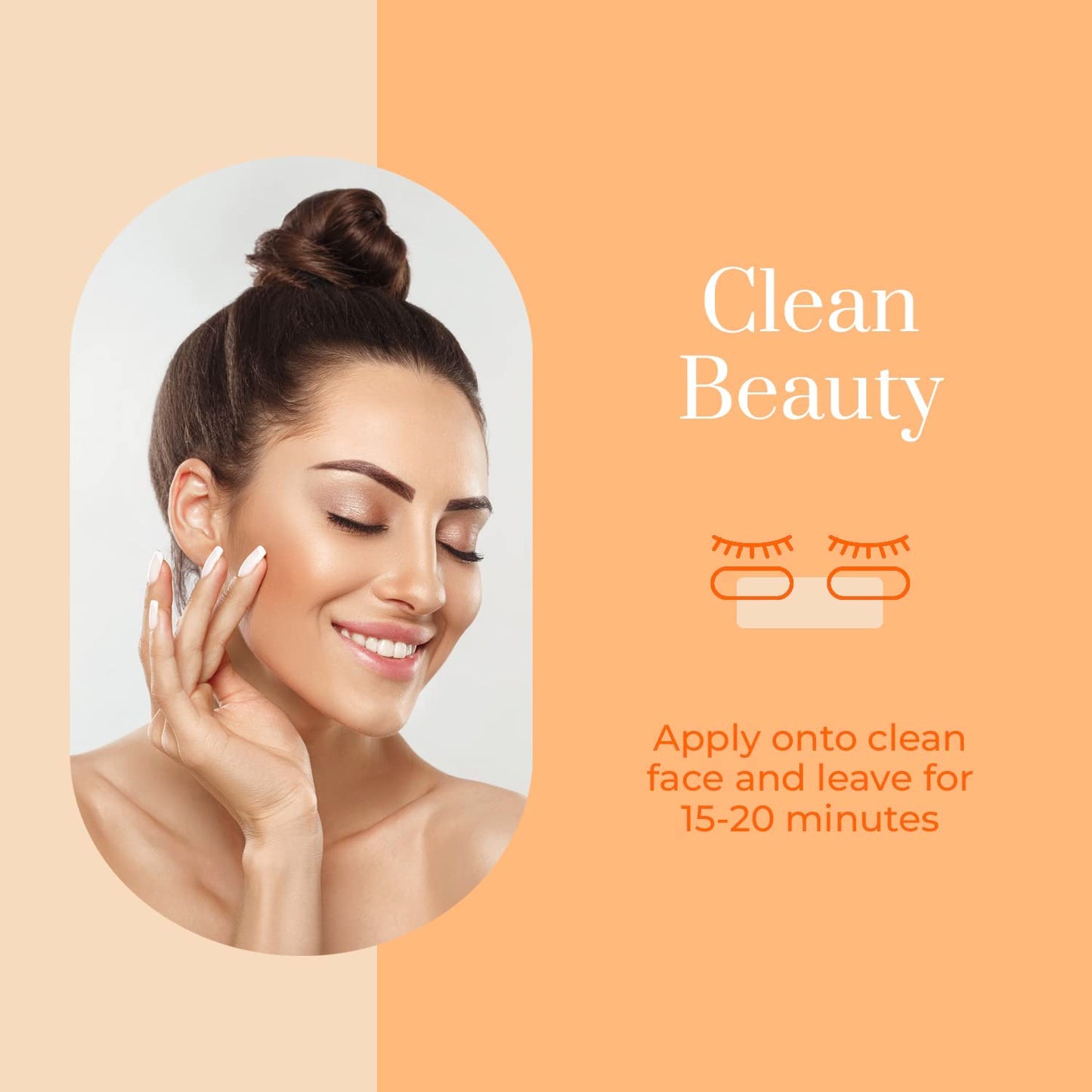 Vitamin C & Collagen Under Eye Patches 3 Pack - Diminishes Dark Circles & Puffiness, Anti-aging, Cooling & Soothing Eye Pads - Cruelty Free Korean Skincare