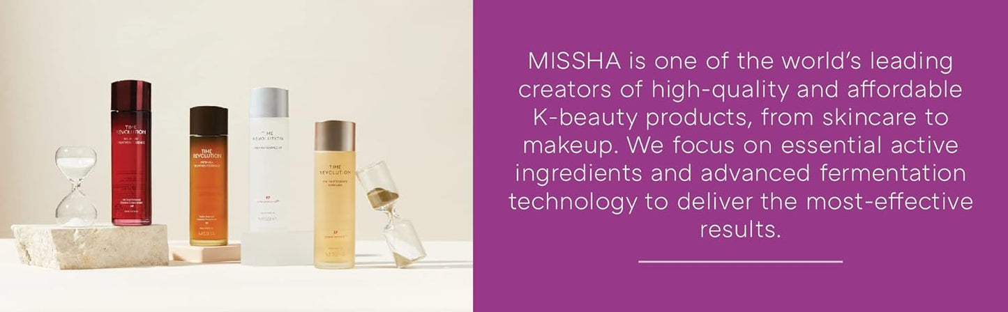 MISSHA Time Revolution Night Repair Ampoule Cream (5th Gen) 1.69 Fl Oz - Triple Fermented Deep-Sleep Night Cream - Overnight Care for Enhanced Radiance, Korean Skincare