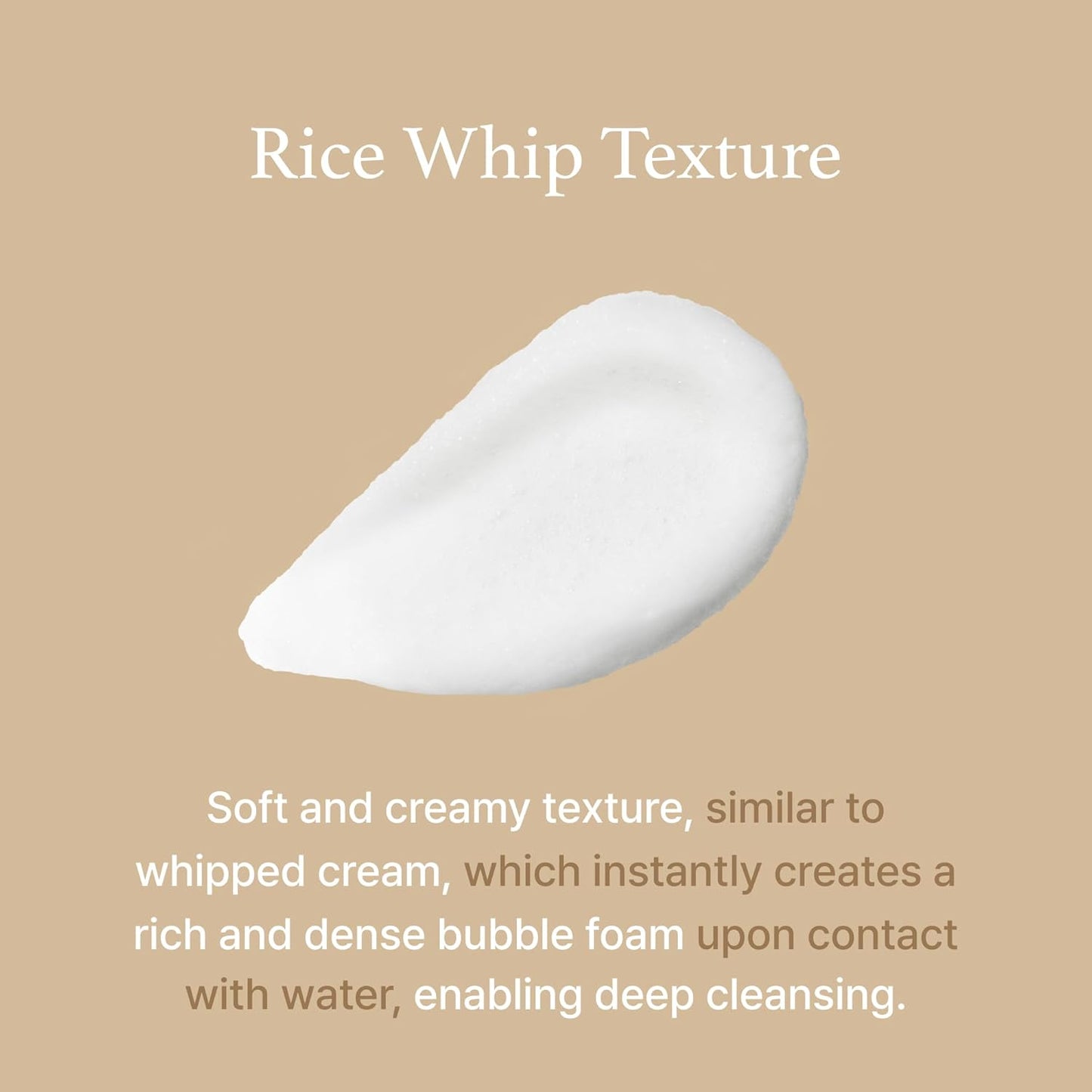 I'm from Rice Whip Facial Cleanser Set, 3 pcs Gift, Travel Kit with Rice Face Wash 5.07 fl oz & 1.01 fl oz & Rice Toner 1.01 fl oz, low-pH Rice Water Face Wash for sensitive, dry skin