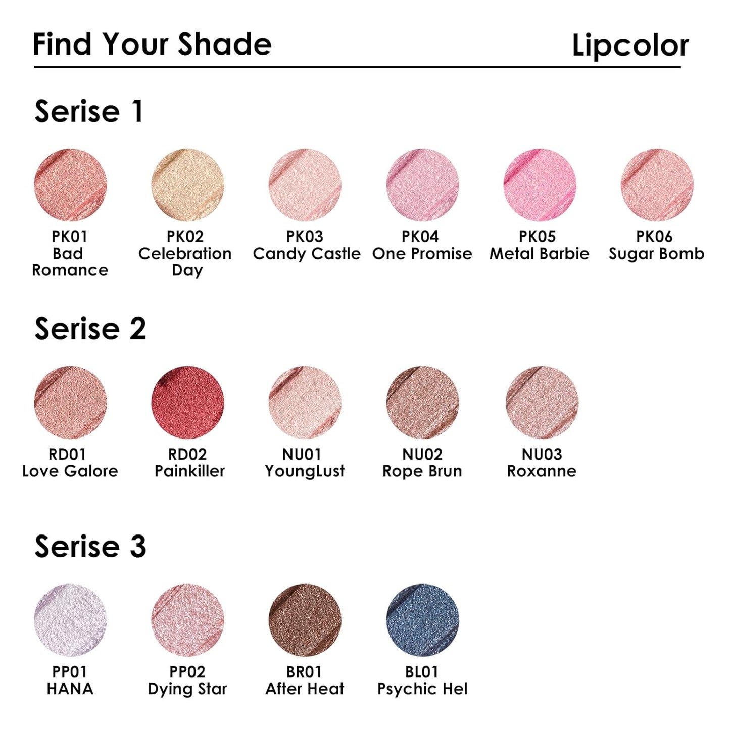 FOCALLURE Metallic Liquid Lipstick,Non Stick Cup Lip Gloss,High Impact Lip Color with Transfer-proof Wear,Long Lasting & Waterproof Lipstick Makeup for Women,RD02 Painkiller