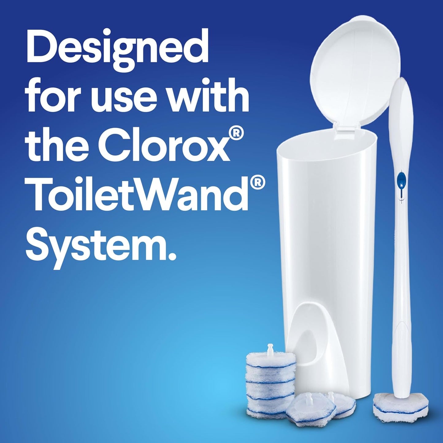 Original Clorox ToiletWand Disinfecting Refills, 10 Count (Package May Vary)