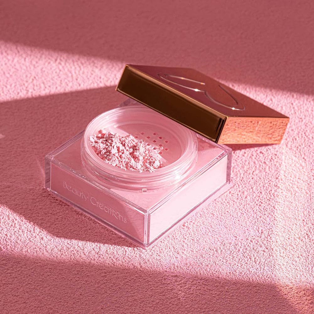 “Pink Cloud” | Loose Setting Powder Minimizes Pores and Fine Lines Matte Finish Natural Face Makeup, 1.88 Pound (Pack of 1)