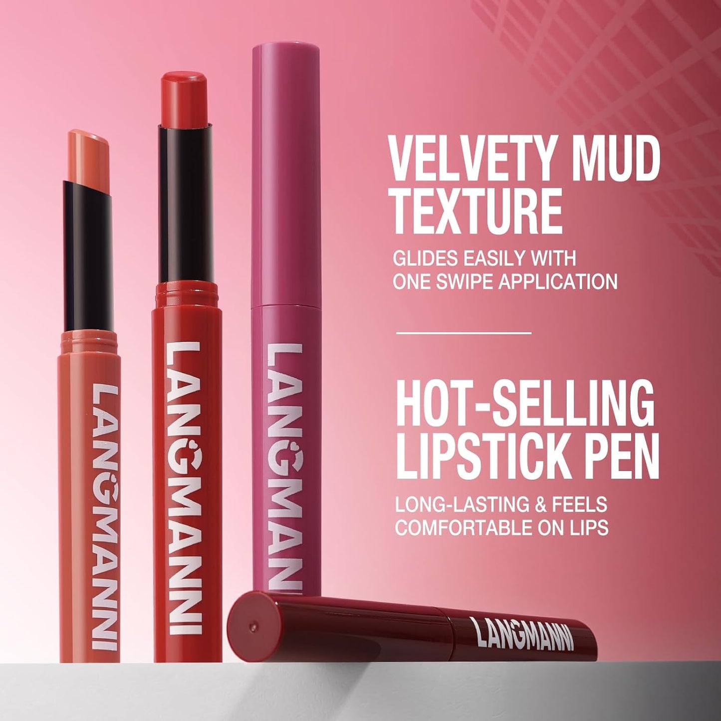 Jolilab 3Pcs Velvet Matte Lipstick Nude Matte Soft Dark Color Stick High Pigmented Long-Lasting Waterproof Lip Stick Lip Balm Beauty Cosmetics Gift for Girls and Women(10#+11#+12#