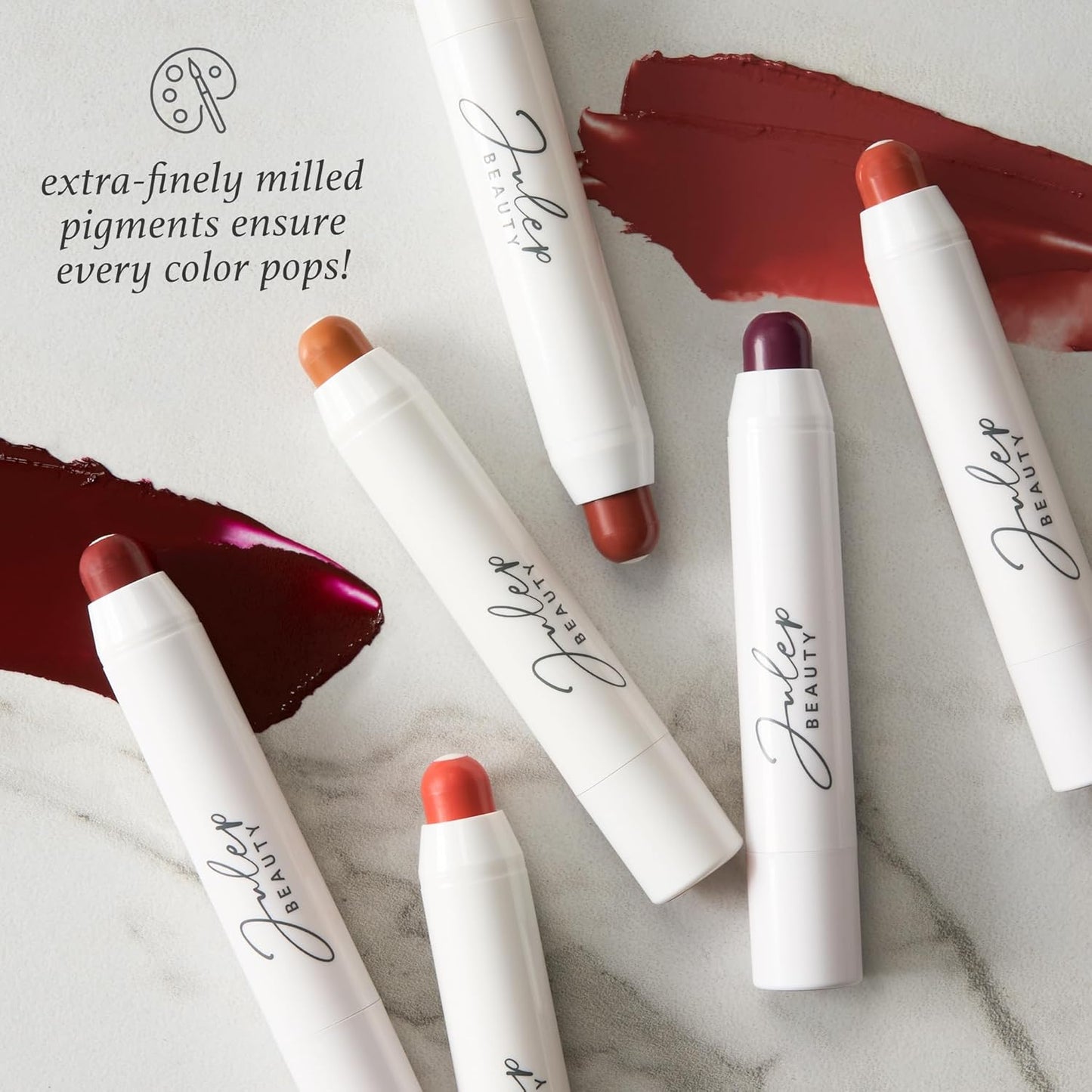 Julep It's Balm Tint of Color Lip Balm - Burnt Sienna | Hydrating Lip Color with Vitamin E Core | Natural Gloss Finish | Vegan & Cruelty-Free