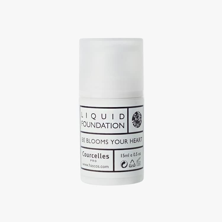 [Courcelles] Liquid Foundation 15ml (0.507oz) [K-Beauty] Made in Korea (NO.300-Beige)