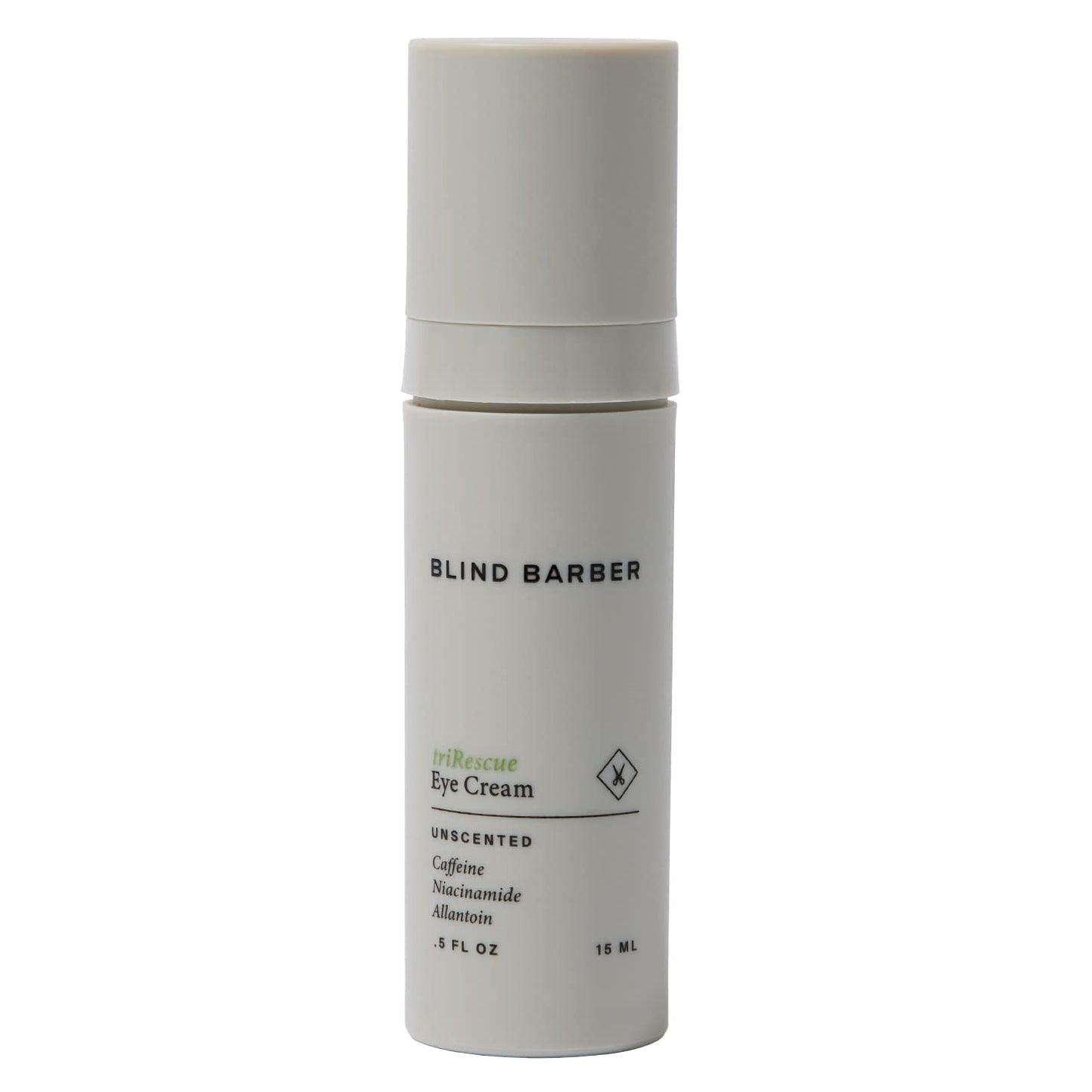 Blind Barber triRescue Eye Cream - Eye Cream for Men - Formulated with Caffeine, Niacinamide & Allantoin to Illuminate & Awaken Skin Under Eyes & Combat Dark Circles - Mens Eye Cream (0.5oz / 15ml)