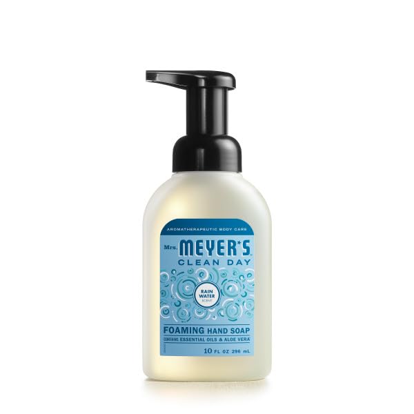 Mrs. MEYER'S CLEAN DAY Foaming Hand Soap 3 Pack Variety Pack, Lavender, Lemon Verbena, Rainwater, 10 Oz Each, 1 CT