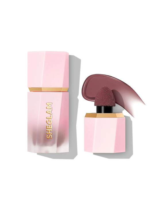 SHEGLAM Color Bloom Liquid Blush Makeup for Cheeks Matte Finish - Night Drive