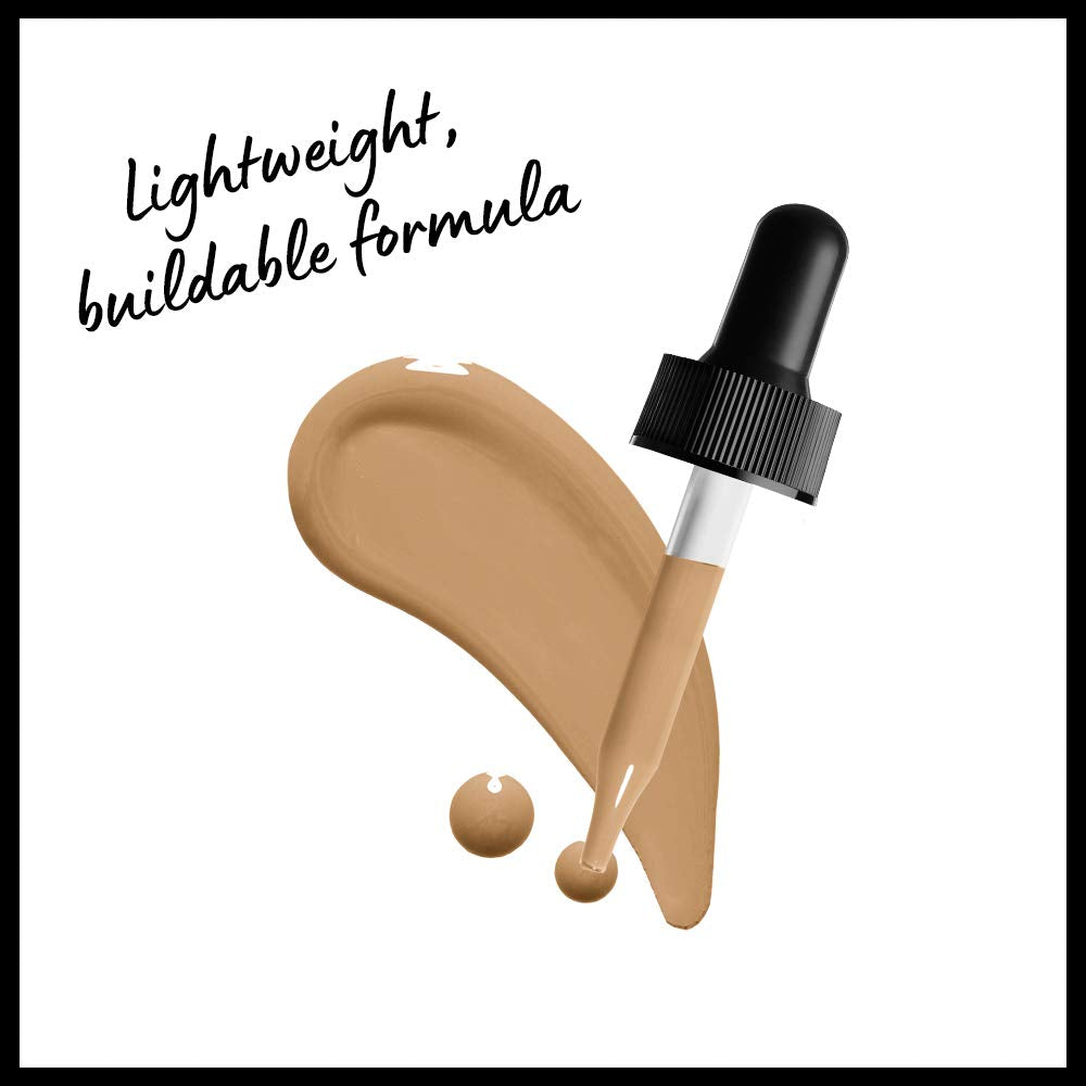 NYX PROFESSIONAL MAKEUP Total Control Pro Drop Foundation, Skin-True Buildable Coverage - Beige