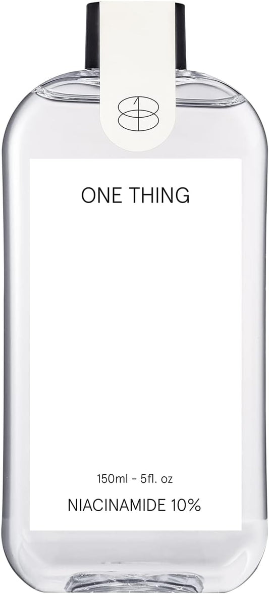 ONE THING Niacinamide 10% Toner 5.07 Fl Oz | Vitamin B3 Hydrating Revitalizing Soothing Facial Daily Essence Dull, Oily Skin | Discoloration, Redness, Acne Scars Relief, Uneven Tone | Korean Skin Care