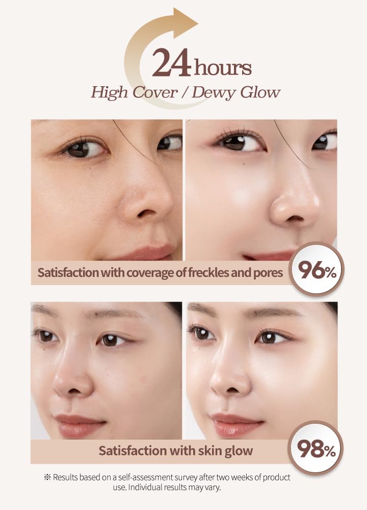 Mesh Glow Cushion Foundation (01-REFIL Natural Cover Daily (#21), Refill Only)
