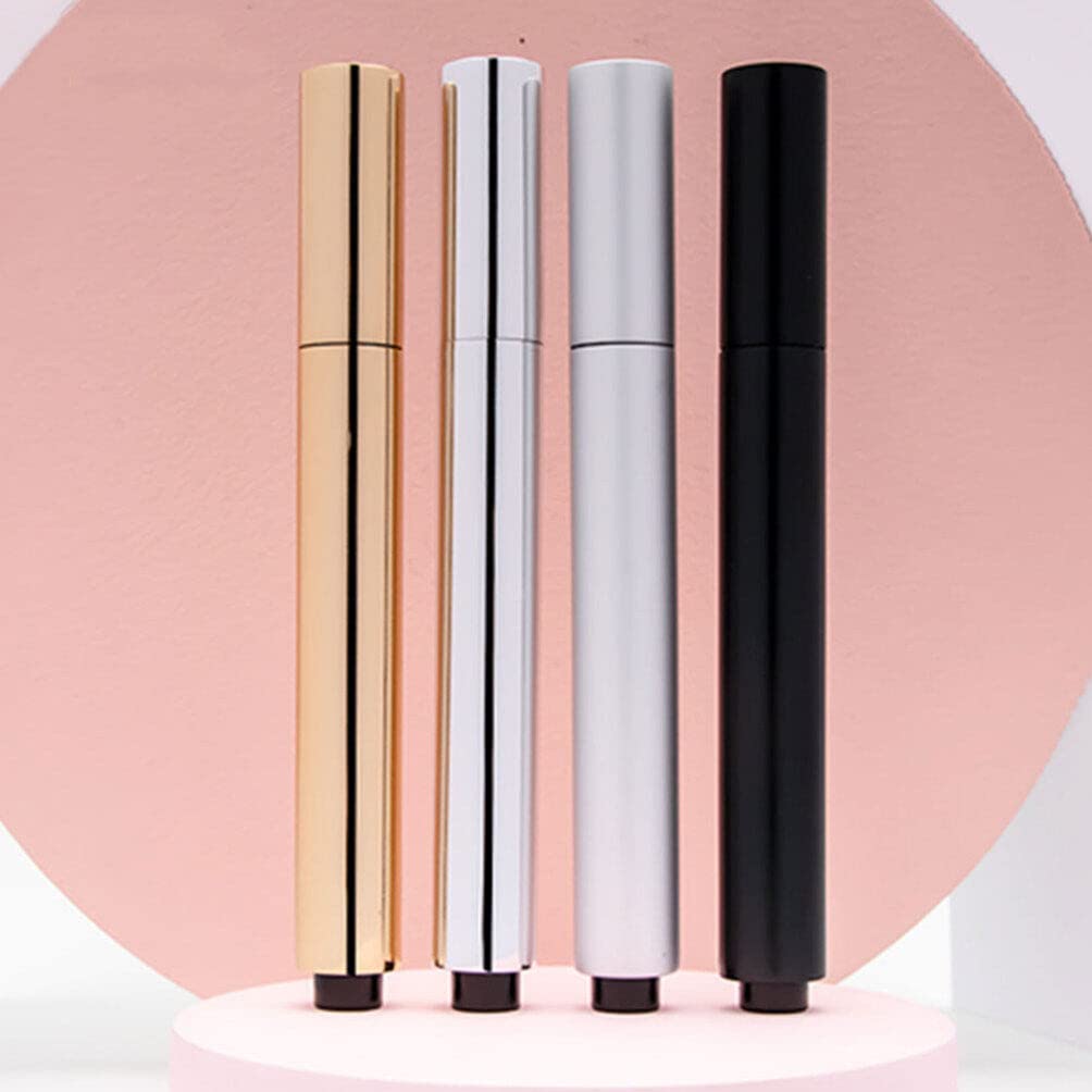 Beaupretty 4Pcs 3ml Empty DIY Cosmetics Tube Empty BB Cream Bottle Concealer Sub Tube Liquid Foundation Tube,