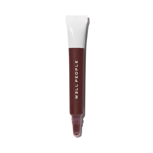 Well People Lip Nurture Hydrating Balm, Lip Balm For Hydration & Vibrant Sheer Color, Soothes & Softens Lips, Vegan & Cruelty-free, Black Cherry