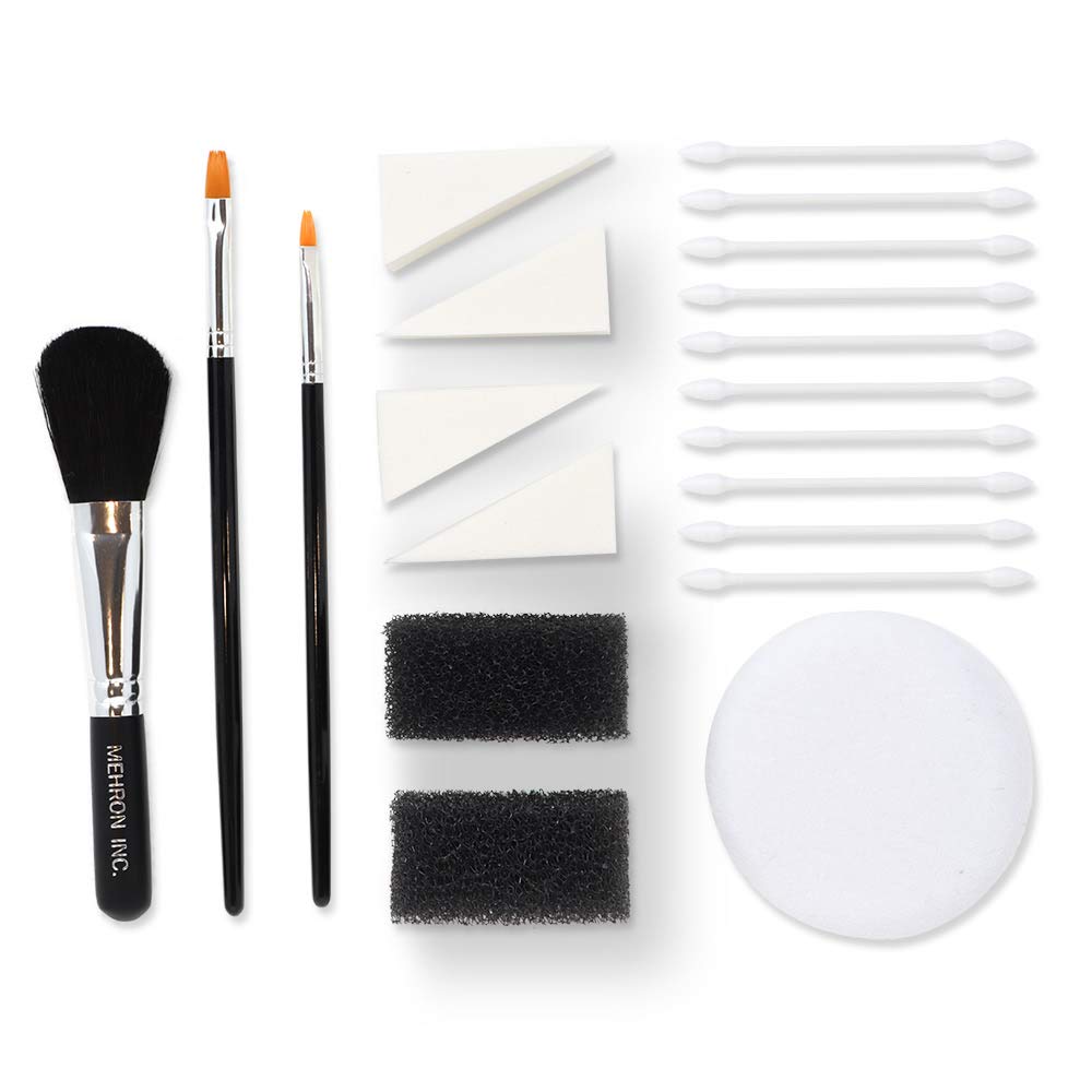 Mehron Makeup Creamblend All-Pro Student Makeup Kit (Dark)