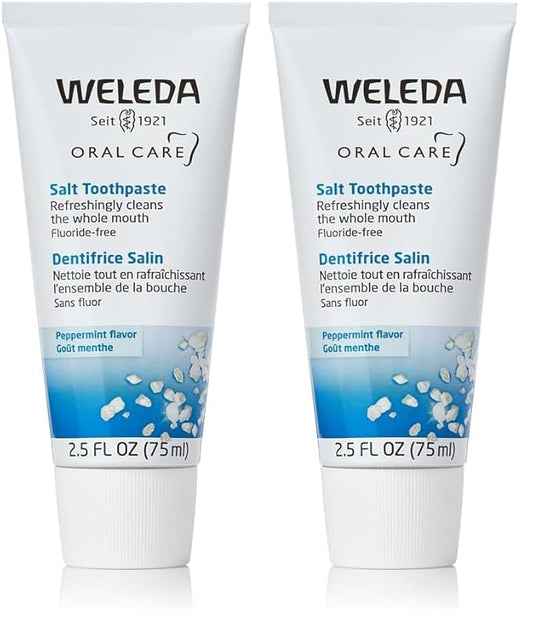 Weleda Natural Salt Toothpaste,2.5 Ounce,(Pack of 2)