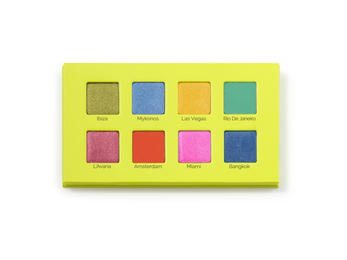 Iconic Madness Eyeshadow Palette 8 Color Shimmer and Matte Makeup Palette YouTube Influencer
