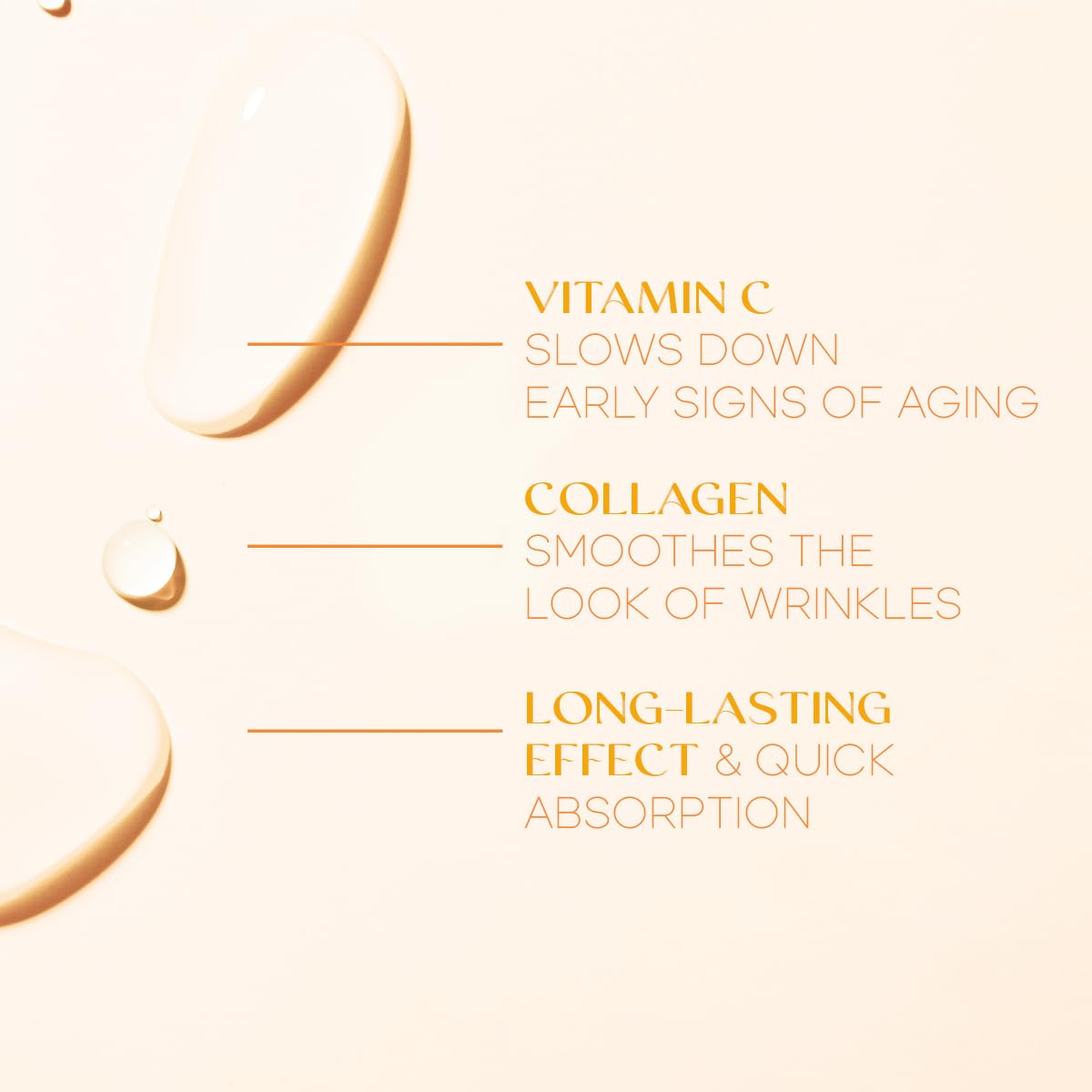 Vitamin C and Collagen Under Eye Patches - Brightens Dark Circles, Tightens Under Eye Skin, Anti-aging & Firming Under Eye Pads - Cruelty Free Korean Skin Care For All Skin Types - 15 Pairs