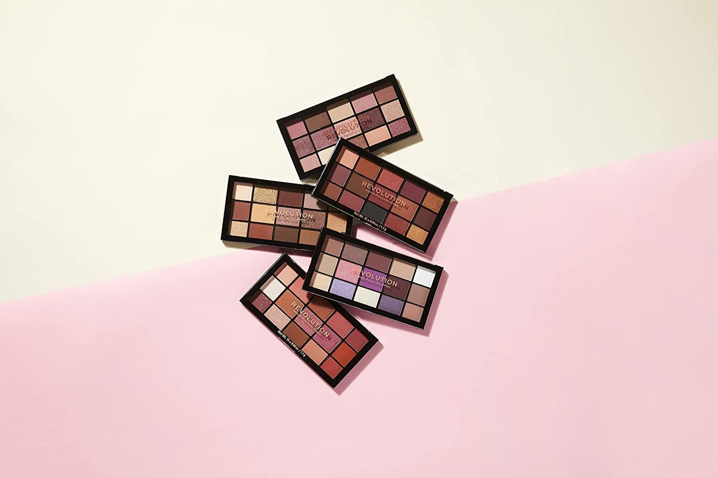 Revolution, Reloaded Eyeshadow Palette, Highly Pigmented, Matte & Shimmer Finishes, 15 Shades, Iconic 3.0, 0.58 Oz
