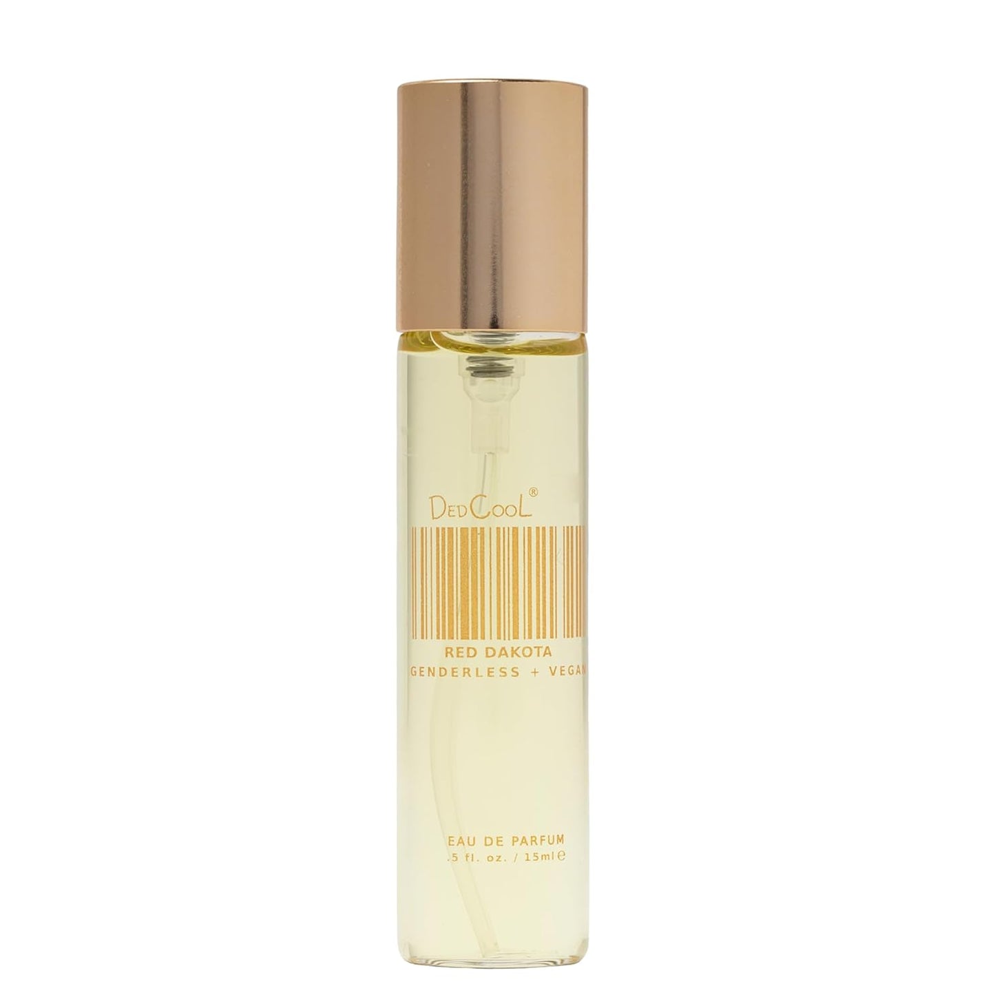 DedCool Eau de Parfum (Red Dakota- 0.5 fl oz) w/Notes of Gardenia, Amber, Bergamot, Perfume for Men and Women, Luxury Fragrance, Long Lasting, w/Essential Oils, Non-Toxic, Vegan, Fragrance For All