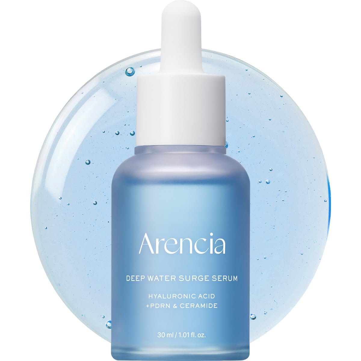 Deep Hydration Serum - Cica PDRN + Hyaluronic Acid + Ceramide, Panthenol, Smooths fine line for plump glass skin, Korean Skincare 30ml 1.01 fl.oz