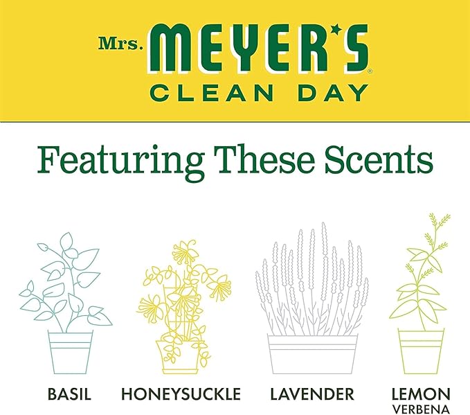 MRS. MEYER'S CLEAN DAY Liquid Hand Soap Honeysuckle 12.5 OZ