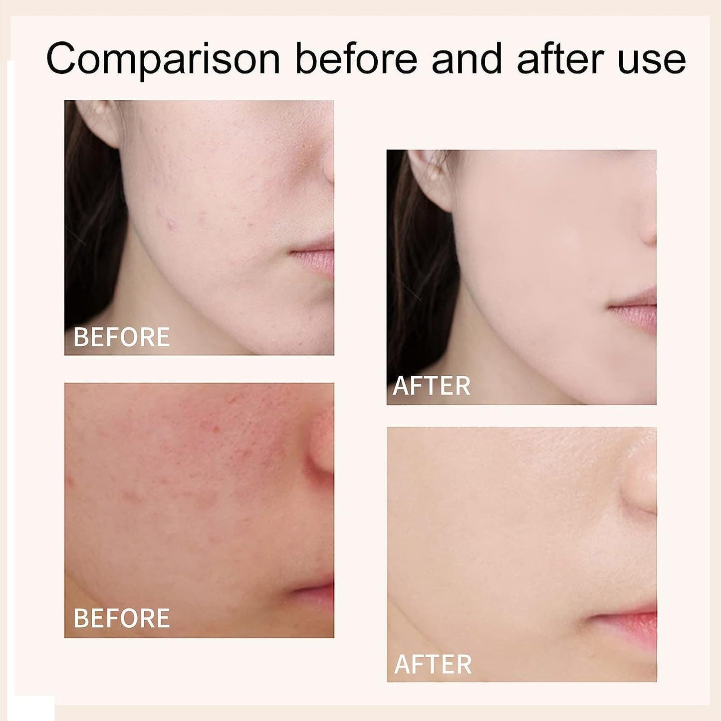 NOISSUE Cc Cream Skin Tone Adjusting CC Cream SPF 50, Face Sunscreen and Foundation, Colour Correcting Self Adjusting Soft Moisturizing Skin Tone Gel Invisible Pore Light Oil-Free (2pcs-Natural)