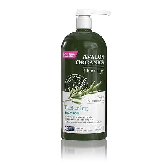 Avalon Organics Therapy Biotin B-Complex Thickening Shampoo, 32 oz