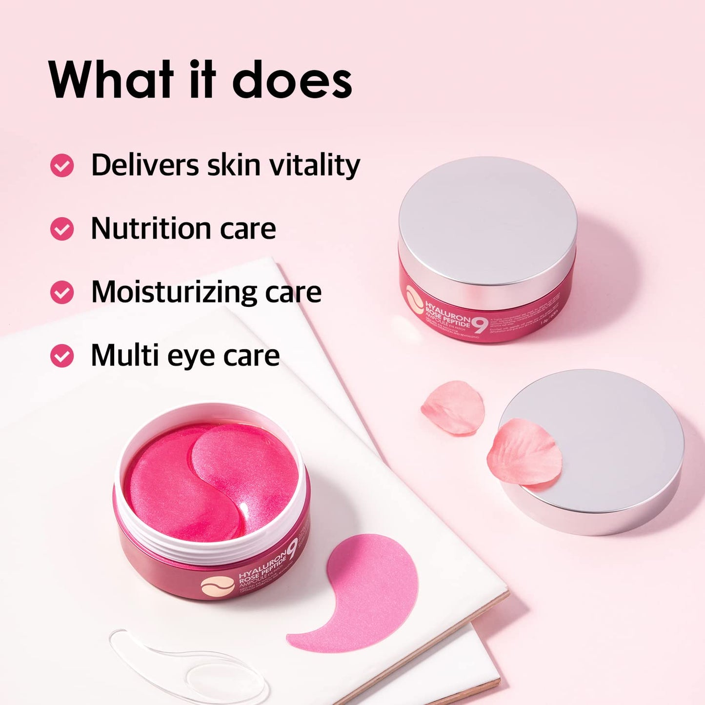 MEDI-PEEL Peptide9 Ampoule Eye Patch (Rose)