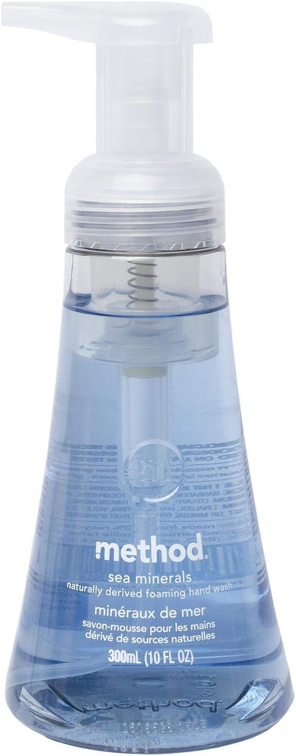 Method Foaming Hand Soap, Sea Minerals, Paraben and Phthalate Free, 10 Fl Oz (Pack of 12)