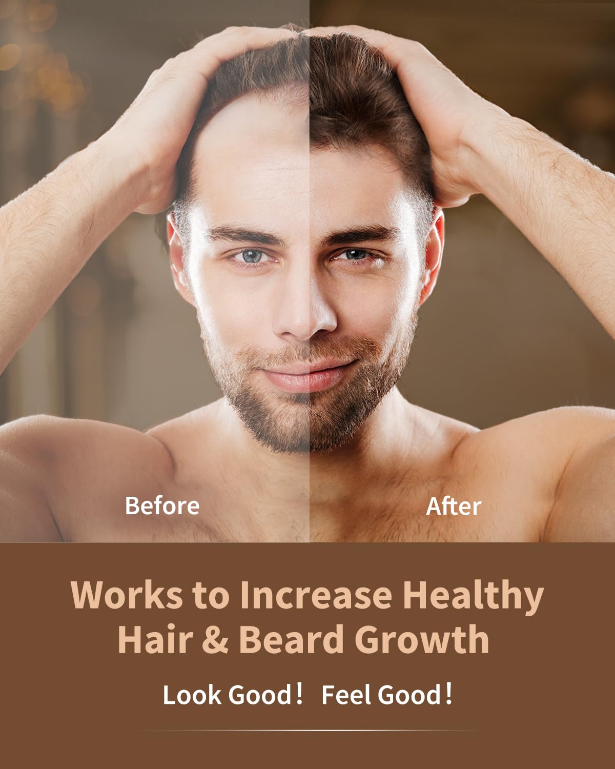 Hair Serum Applicator & Rosemary Oil & Moroccan Argan Oil, Scalp Massager for Hair Growth, Scalp Care Essential Oil Set for Men and Women