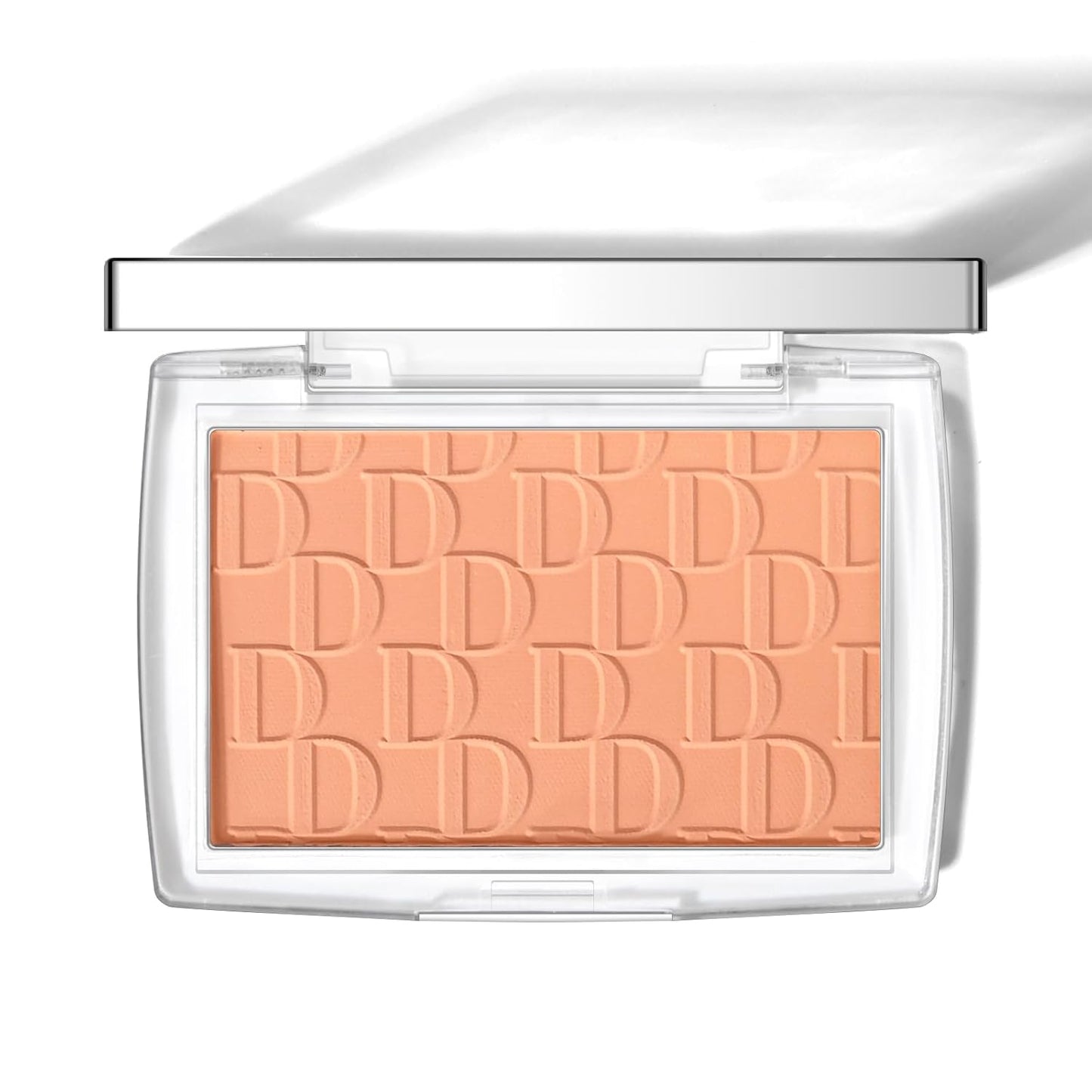 KYDA Powder Blush, Radiant Glow Face Blusher, Blendable Formula, Lasting Moisturizing, Ultra Fine Lightweight Texture, Coral