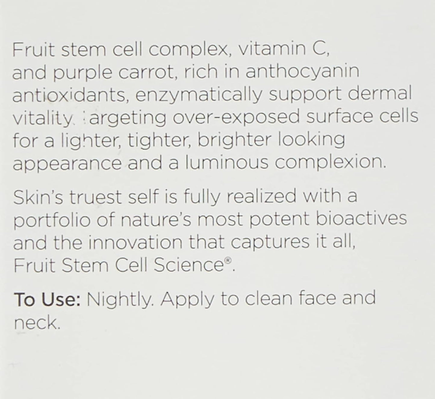 Andalou Natural Purple Carrot + C Luminous Night Cream, Purple Carrot Plus C Luminous, 1.7 Ounce