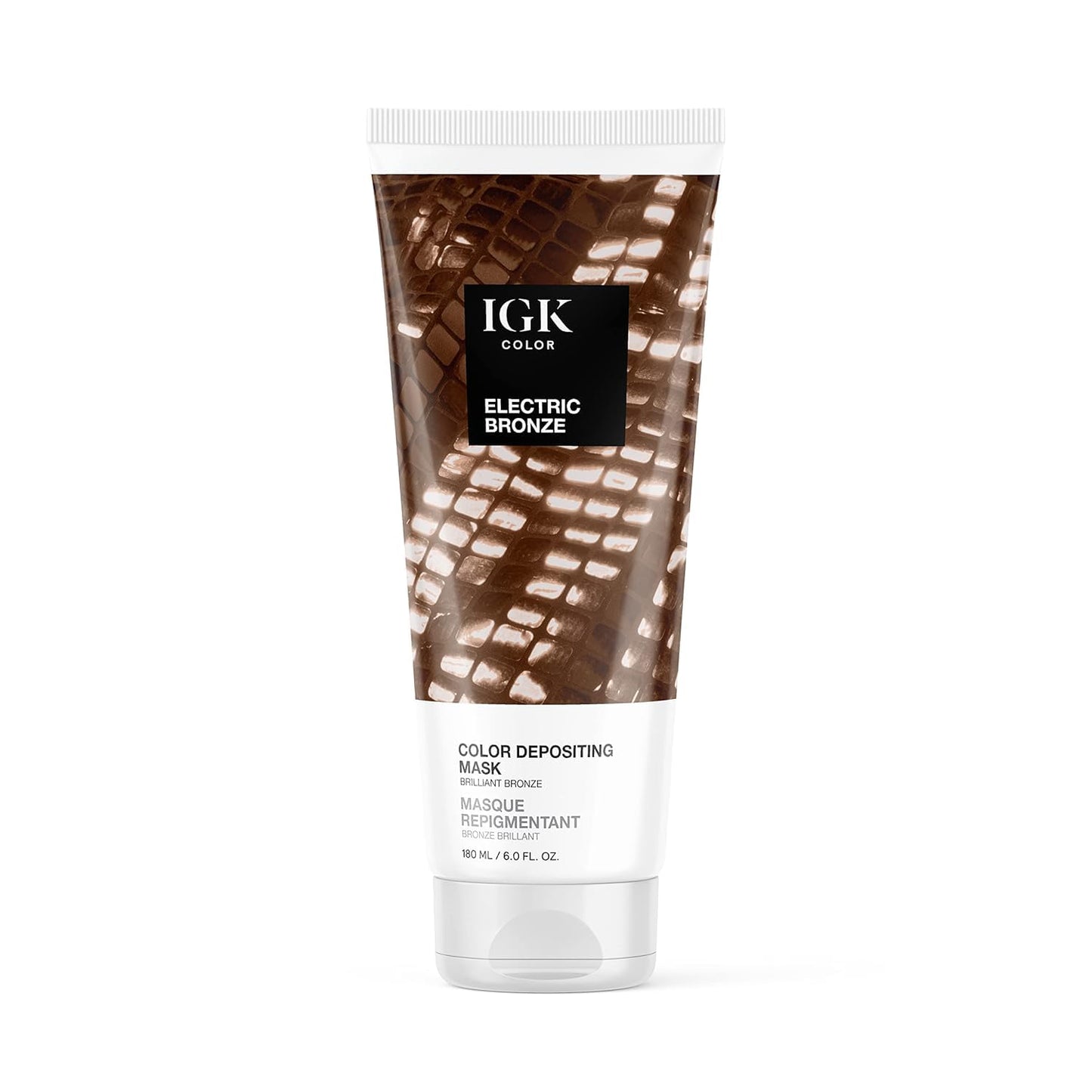 IGK Hair Gloss Toner & Color Depositing Mask | Muted Honey Semi-Permanent | Vegan + Cruelty Free | Honey Please