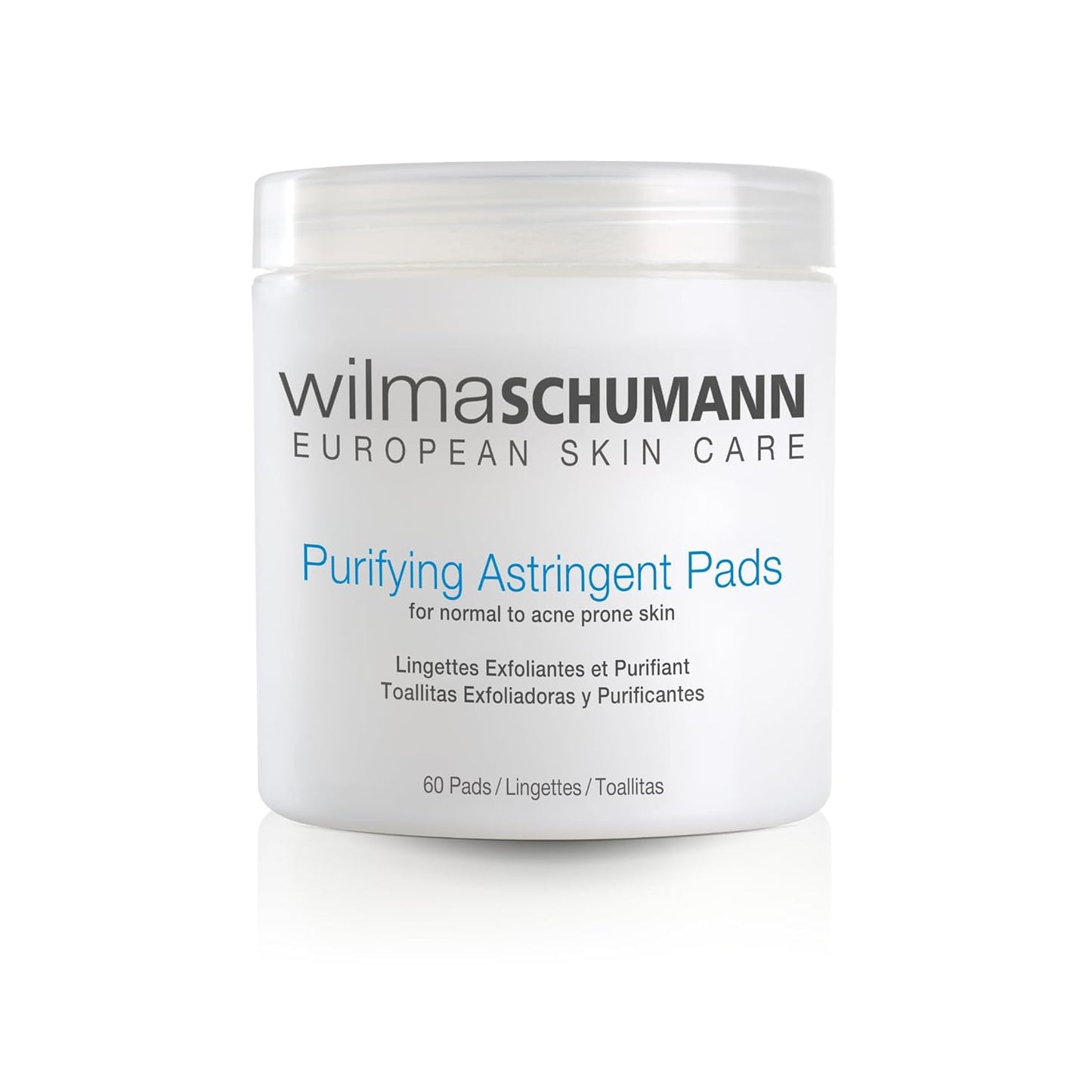 Purifying Astringent Pads for Face, Skin Exfoliating Pads with Salicylic Acid, Pack of 60