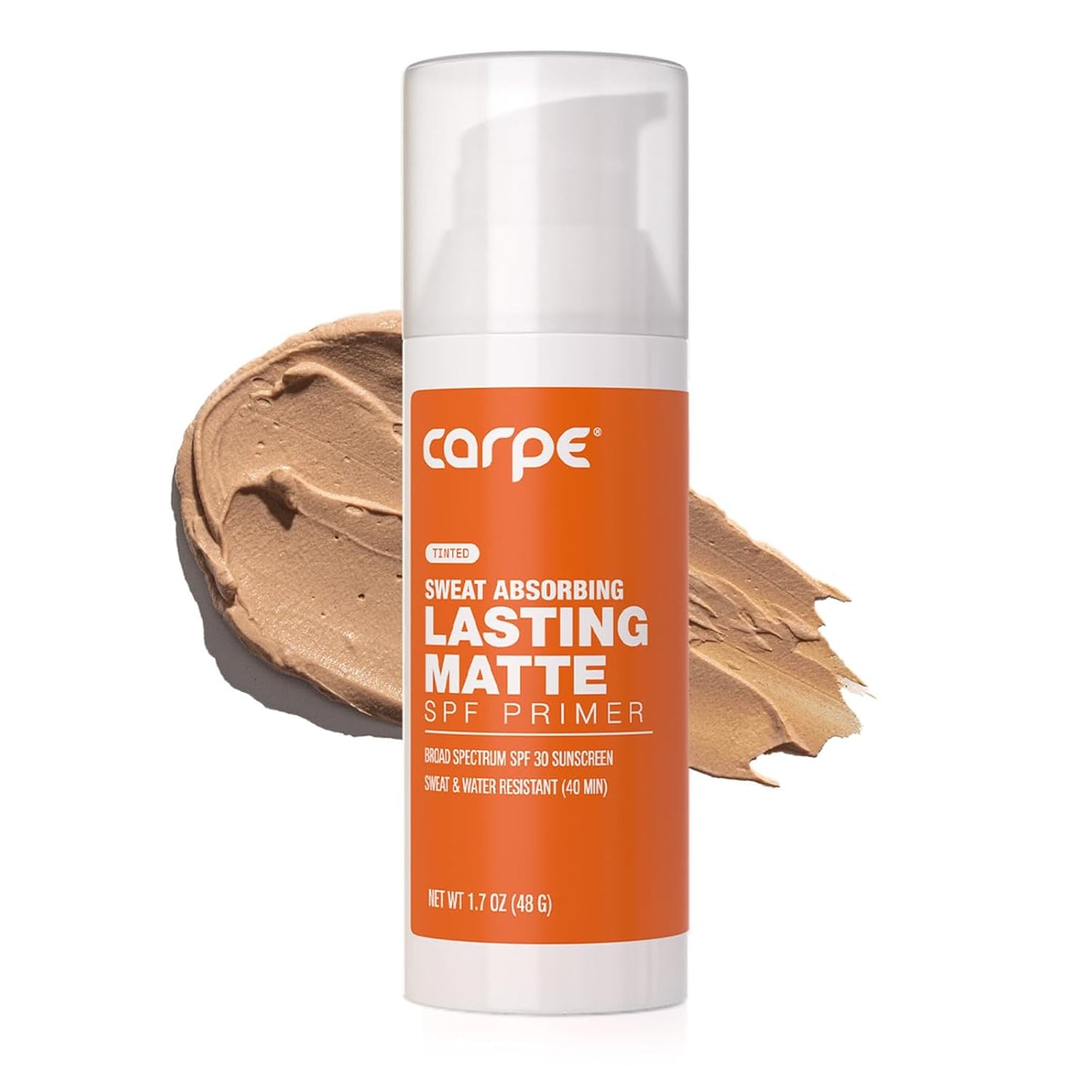 Carpe Primer Face Makeup Base ~New~ Zinc Mineral Sunscreen Face SPF 30, Lasting Matte Primer For Oily Skin And Tinted Sunscreen For Face