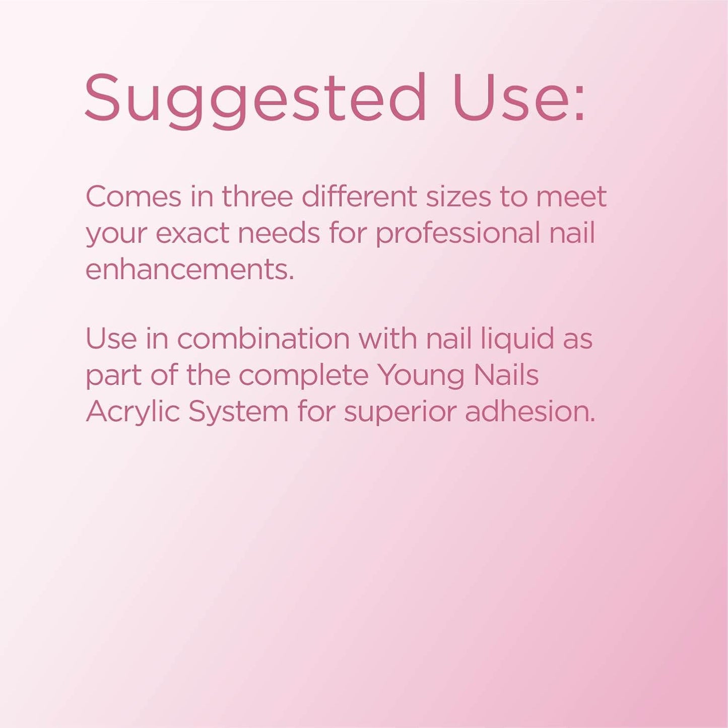 Young Nails Acrylic Cover Powder, Beige, 45 Gram