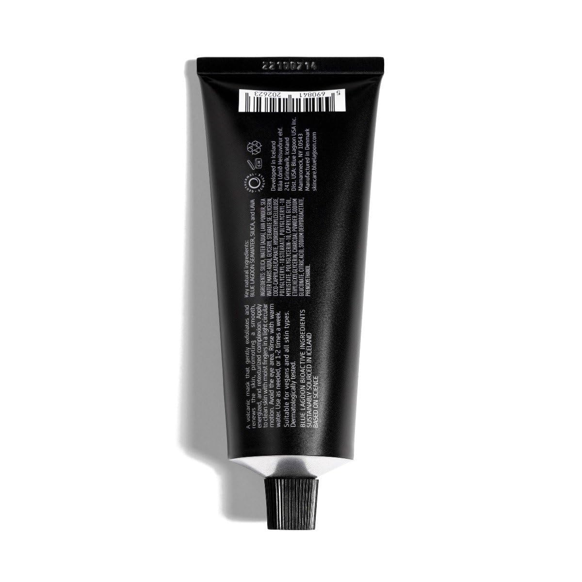Blue Lagoon - Resurfacing Exfoliating Volcanic Lava Scrub Face Mask - Hydrating Face Mask - Moisturizing Face Mask - Face Scrub - Hydrating Mask - Bioactive Icelandic Skincare (2.5 oz | 75 ml)