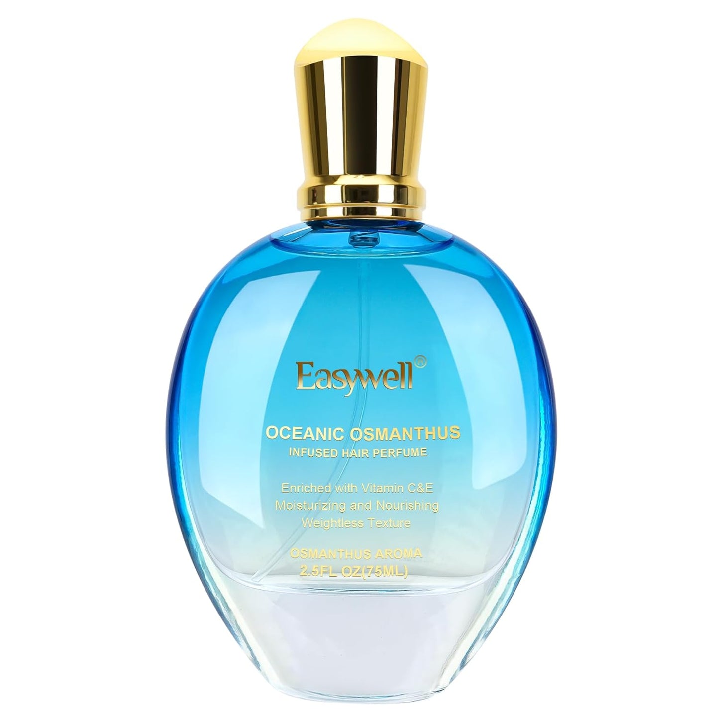 Leave In Conditioner Spray, Hair Perfume for Women, Hair Spray Women with Vitamin B5, Moisturizing & Nourishing Damaged Hair, Daily Hair Repair Mist, Oceanic Osmanthus, 2.5 Fl Oz
