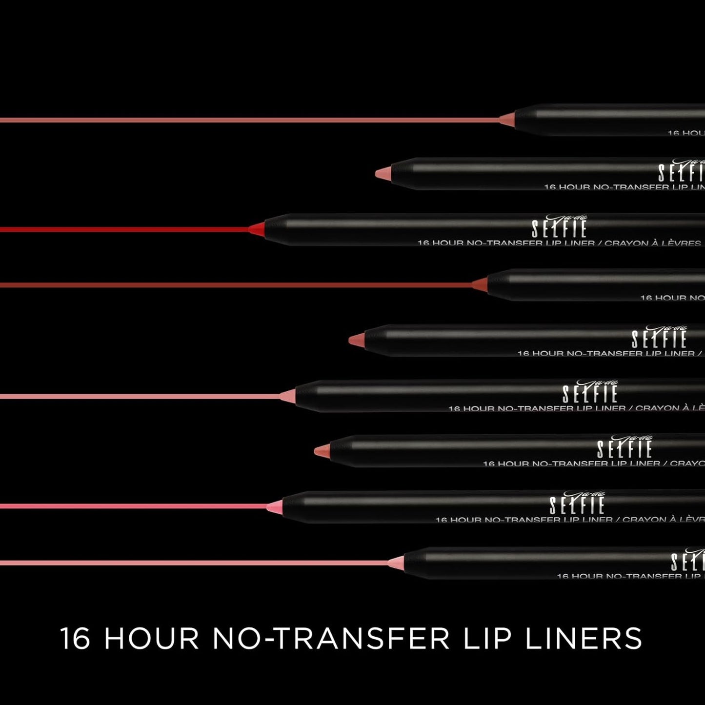 GA-DE Selfie 16 Hours Lip Liner, 852 - Long-Lasting, Transfer-Resistant Lip Liner Pencil - Lightweight, Creamy Soft Texture, High-Pigmented - 0.02 oz