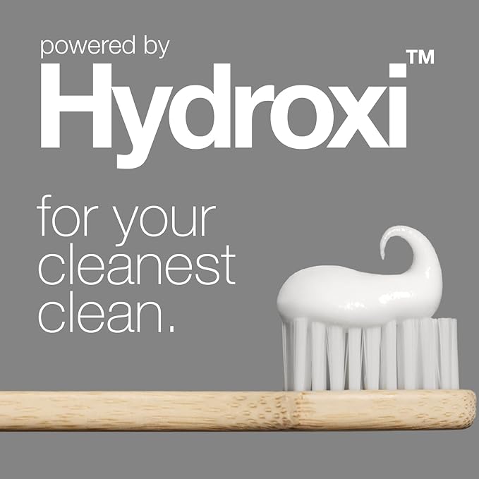 Davids Hydroxi Mild Mint Fluoride Free Nano Hydroxyapatite Toothpaste for Enamel Health & Whitening, Antiplaque, SLS Free, Kid Friendly Gentle Mint Flavor, 4 oz, Made in USA