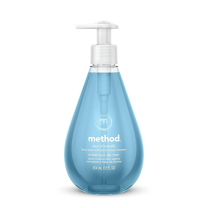 Method Gel Hand Soap, Sea Minerals, 12 fl oz (Pack of 1)