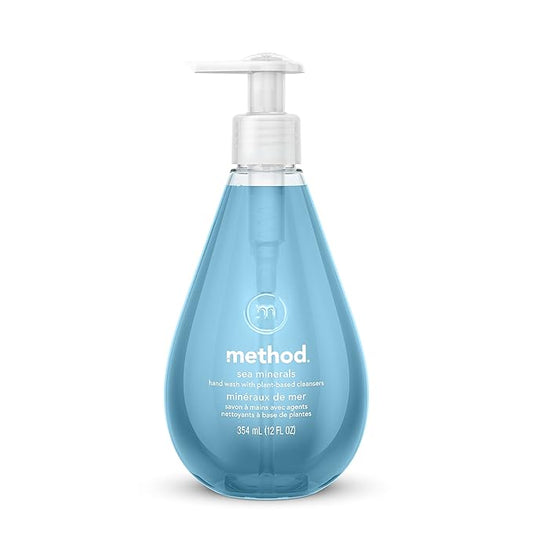 Method Gel Hand Soap, Sea Minerals, 12 fl oz (Pack of 1)