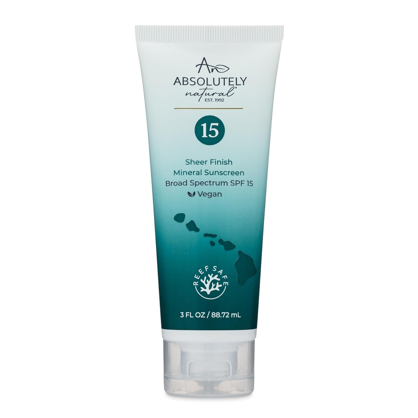 SPF 15 Mineral Sunscreen - Broad Spectrum Water Resistant Moisturizer Lotion For Body & Face - With Non-Nano Zinc Oxide, Vitamin E, & Antioxidants - Made in USA, 3 Oz
