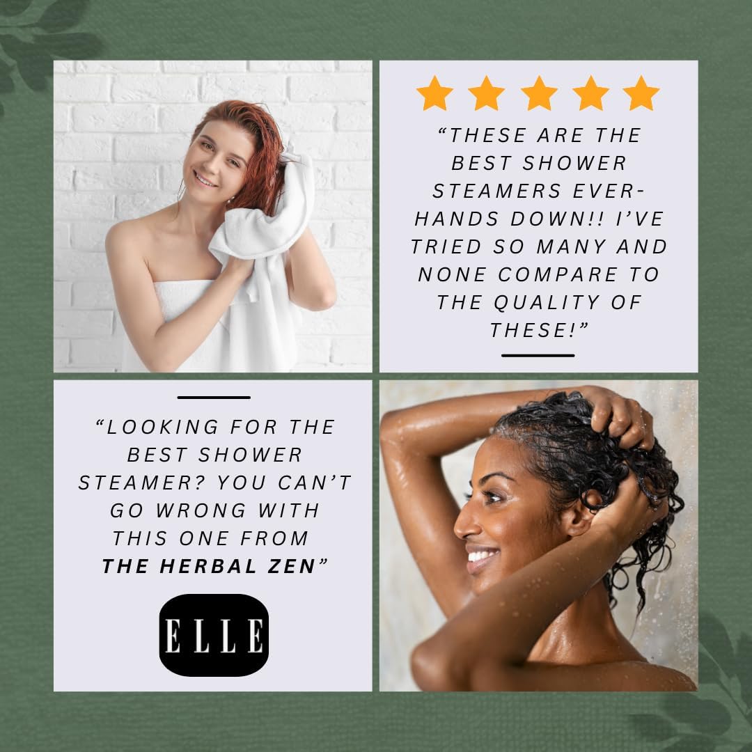 Shower Steamers Aromatherapy Variety Pack - Shower Bombs Made in The USA - Aromatherapy Bath Gifts for Women - Back to School Gift - Shower Tablets Mothers Day Gift