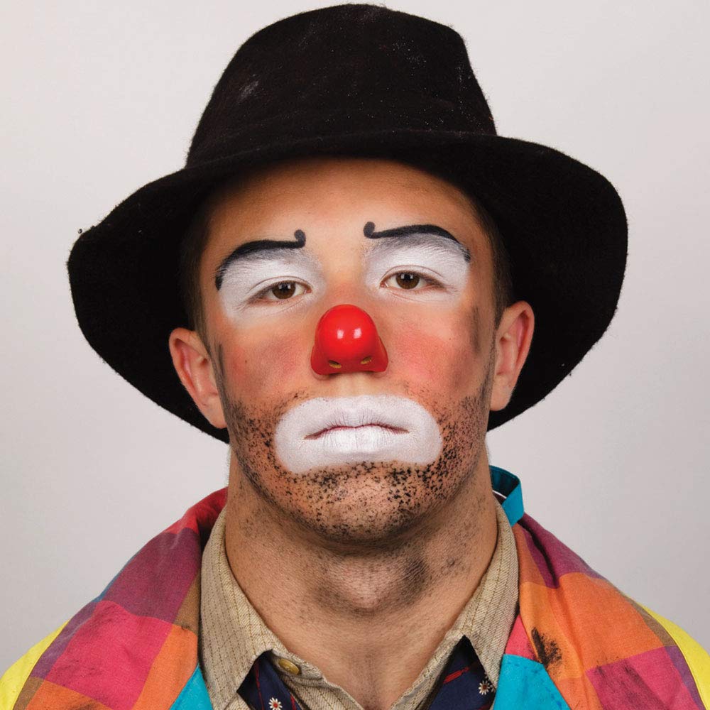 Mehron Makeup Premium Character Kits| Makeup Kits for Halloween & Cosplay| Made in the USA | Complete Makeup Kit | Includes all Makeup, Tools, & Instructions on How to Create the Look | (Clown)