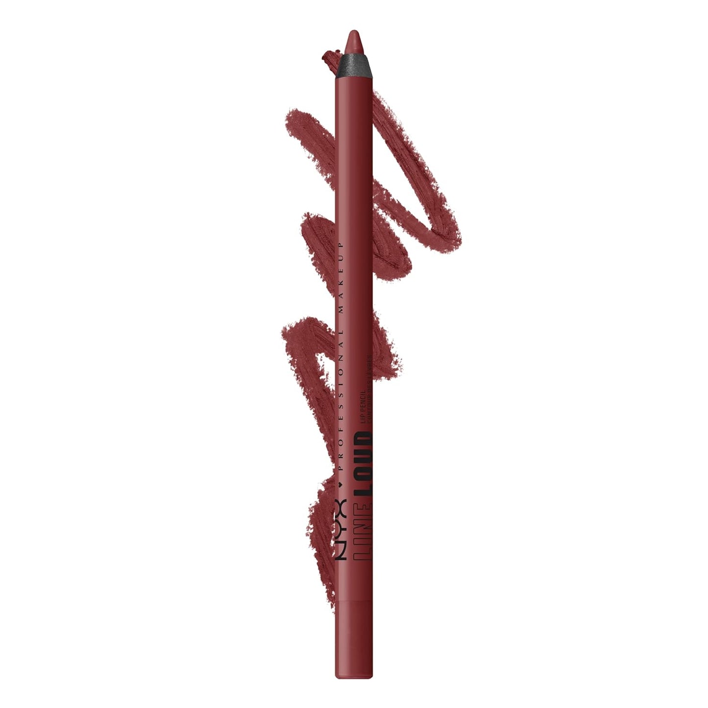 NYX PROFESSIONAL MAKEUP Line Loud Lip Liner, Longwear and Pigmented Lip Pencil with Jojoba Oil & Vitamin E - Ten Out Of Ten